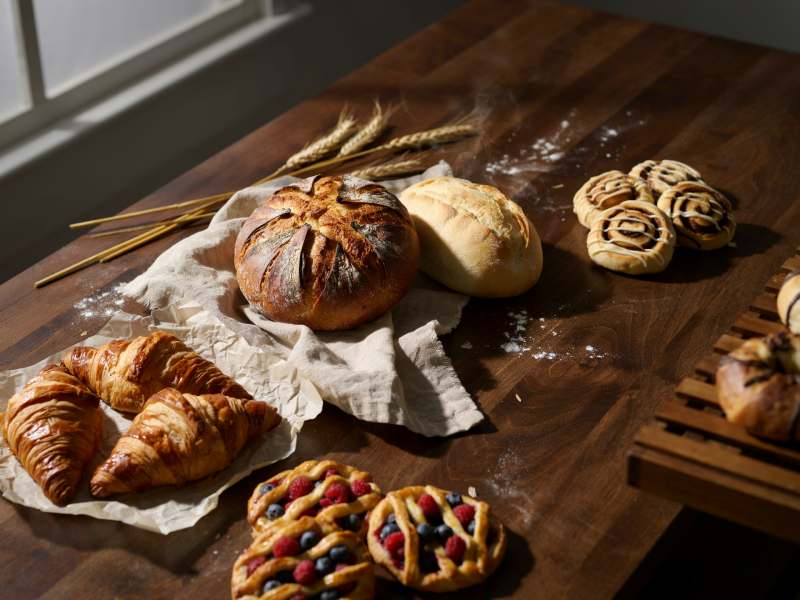 Fresh baked cottage bread